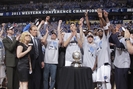 Dallas Mavericks win Western Conference Finals in Game 5, versus the Oklahoma City Thunder