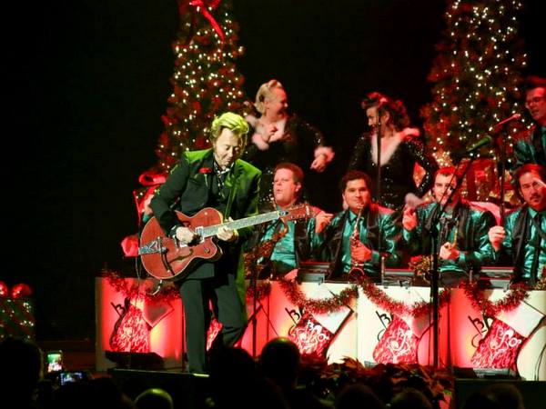 Brian Setzer Orchestra  December 20, 2014  The Pearl, Palms Concert Theater, Las Vegas, NV